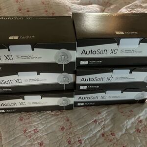 6 boxes of Tandem AutoSoft XC infusion sets